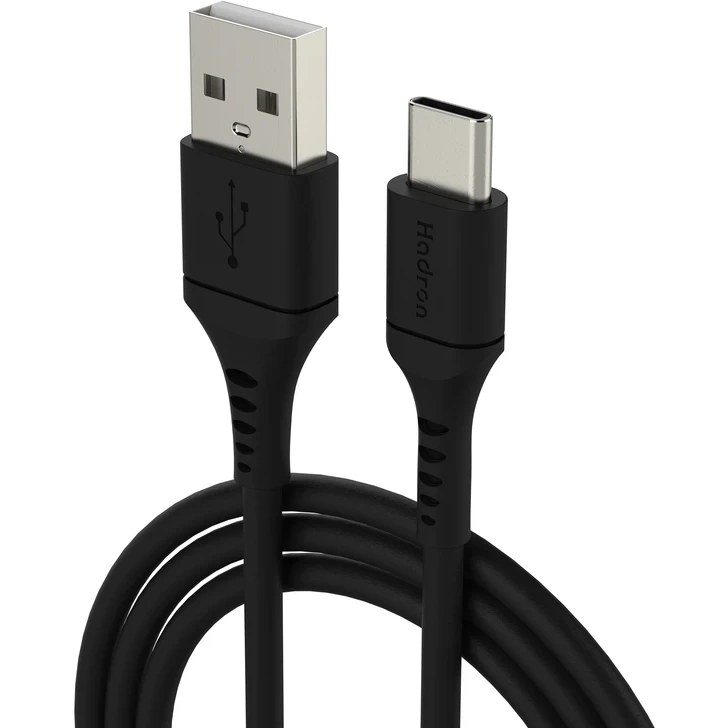 کابل تبدیل USB-A به USB-C هادرون مدل HTC-A-C01L به طول 2 متر