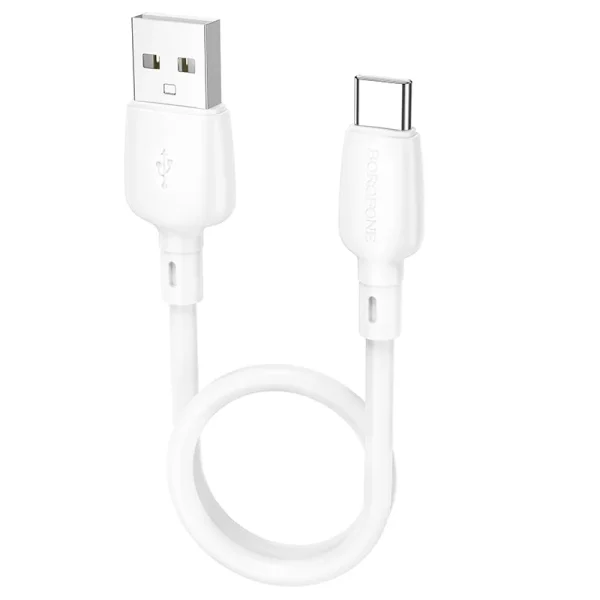 کابل شارژ 27 وات USB-A به USB-C بروفون مدل BX93