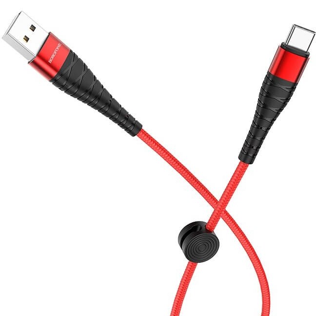 كابل شارژ تايپ سي برند BOROFONEمدل BX32